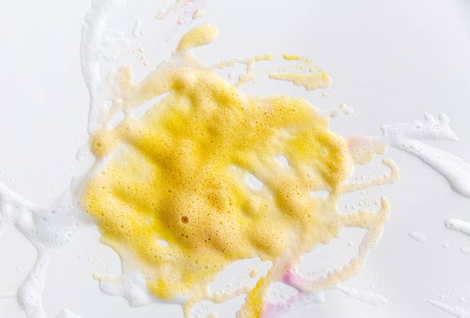 free Yellow Abstract Foam texture