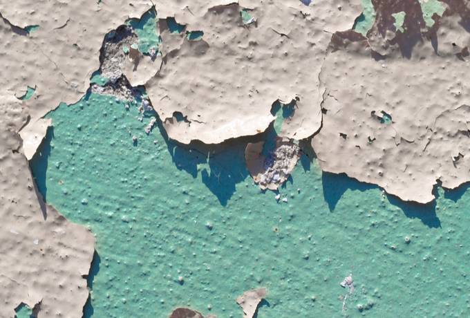 free peeling wall rough texture