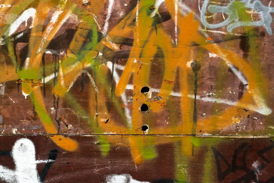 wood spray graffiti free texture