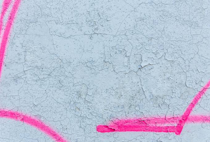 free Cracked Plaster on a Gray Wall texture