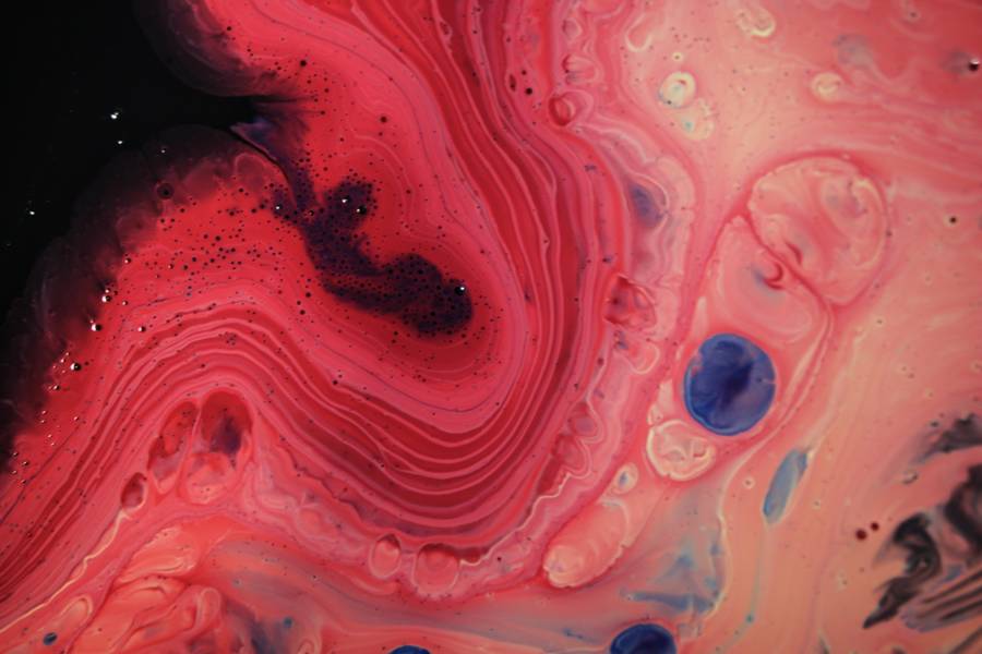 Colorful Liquid Paint Surface free texture