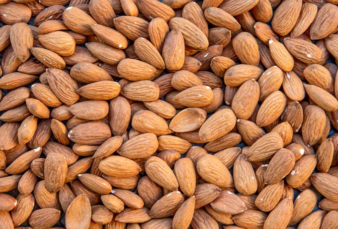 free Almonds texture