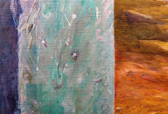 free Fragment of an Oil Painting texture