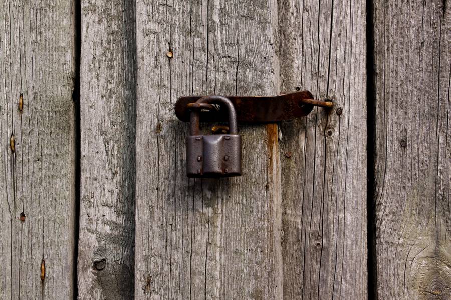 padlock lock wood free texture