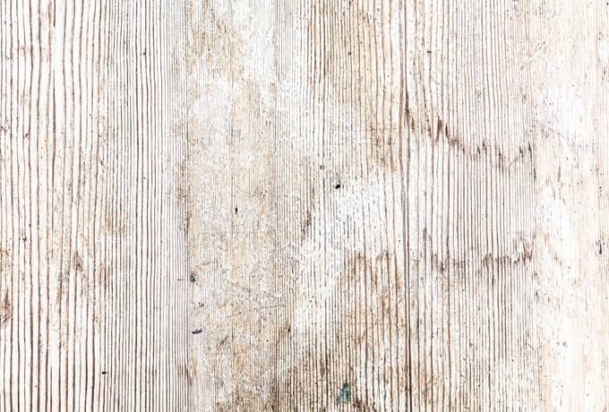 Damaged Surface of the Wooden Table Top