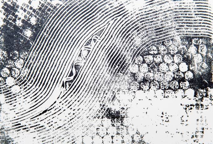Abstract Black and White Grunge Graphic texture