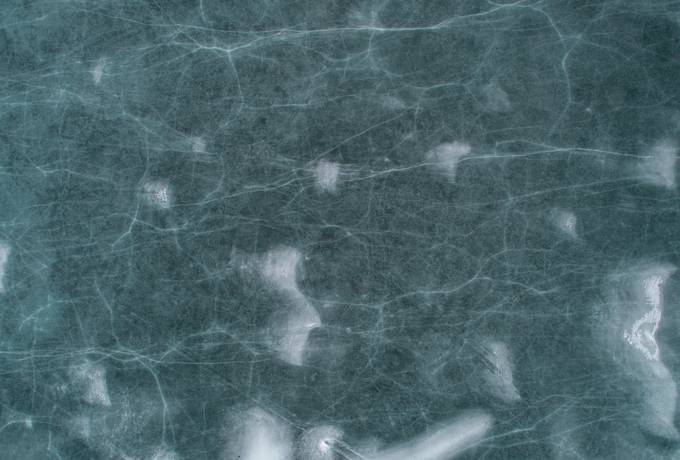 free Closeup of Blue Ice Surface texture