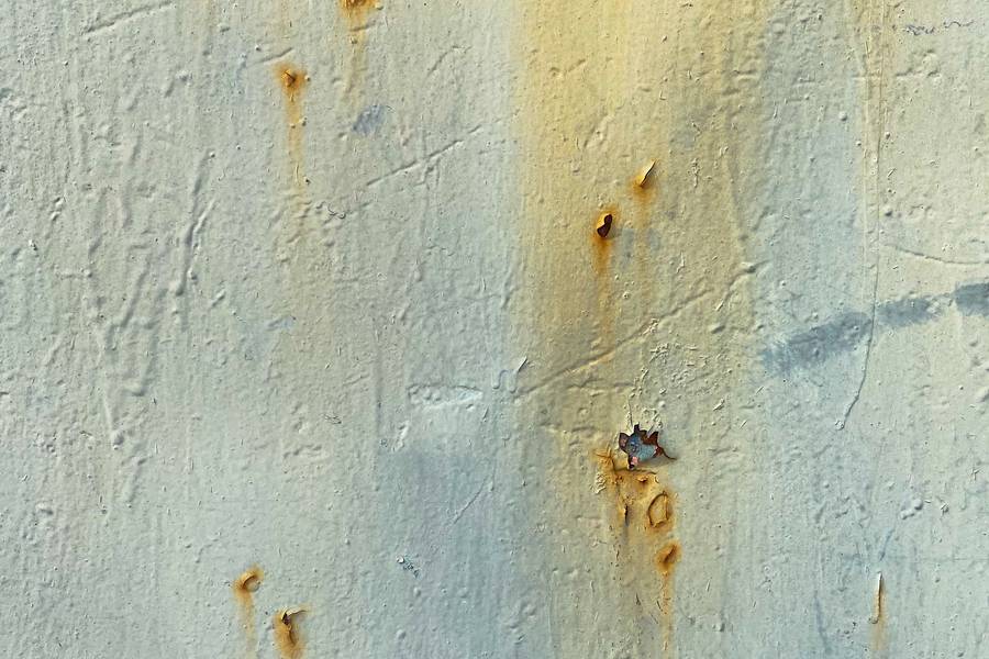 Rust Stains on Painted Metal free texture