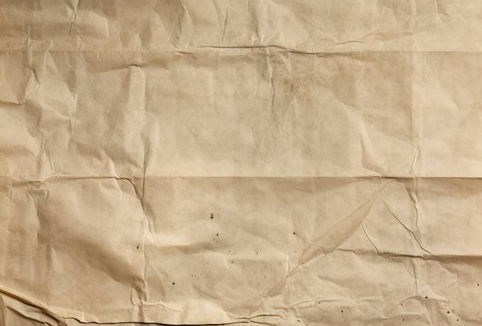 free Wrinkled Kraft Paper Splashed texture