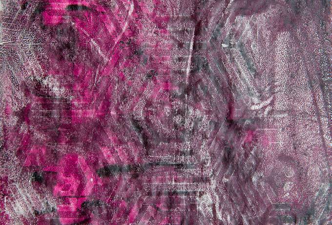 Grunge Abstract Black and Pink
