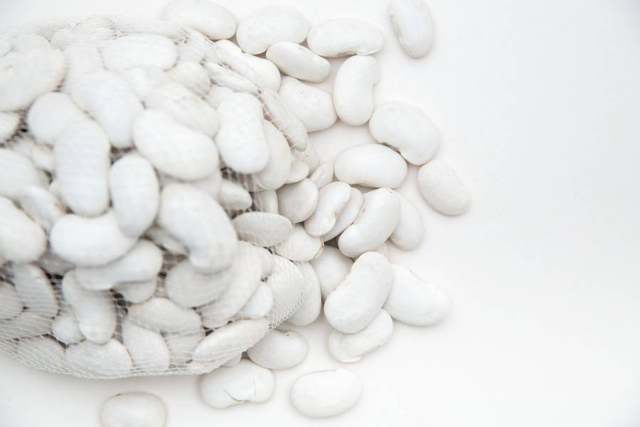 Bag of white Beans free texture