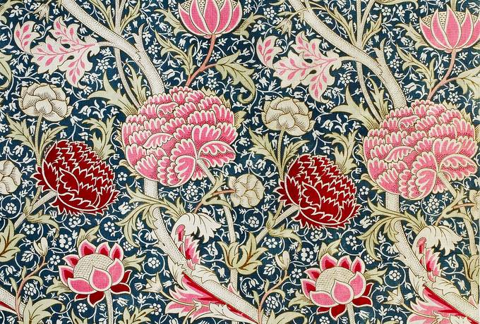 free Cray Floral Pattern William Morris texture
