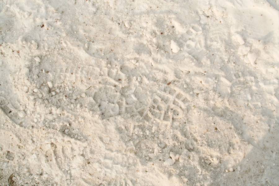 footprint snow ground free texture