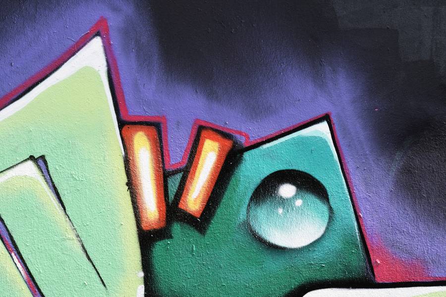 Colourful Street Art Graffiti free texture
