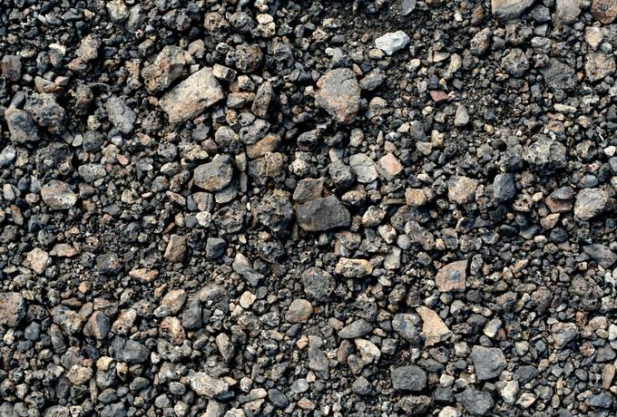 cinder stone gravel