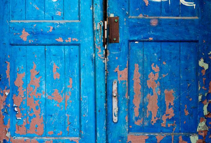 free old door lock texture