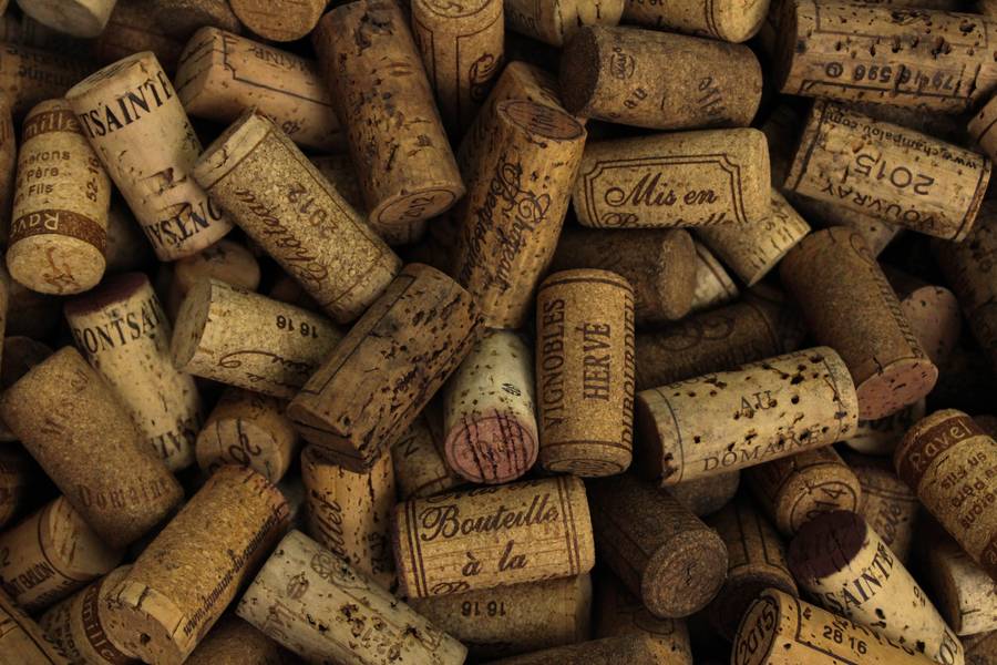 Corks of Vines Bottles free texture