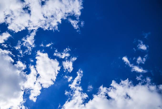 Clouds in the Blue Sky