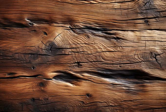 free Cracked Old Wood with Knots texture