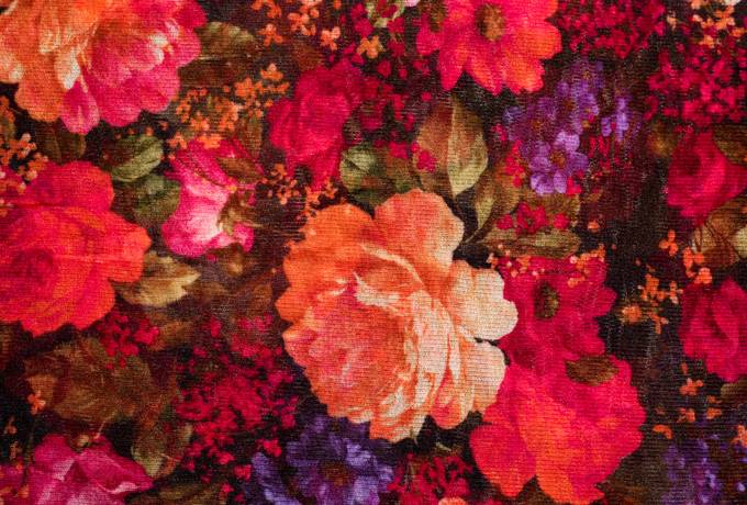 free textile fabric flowers texture
