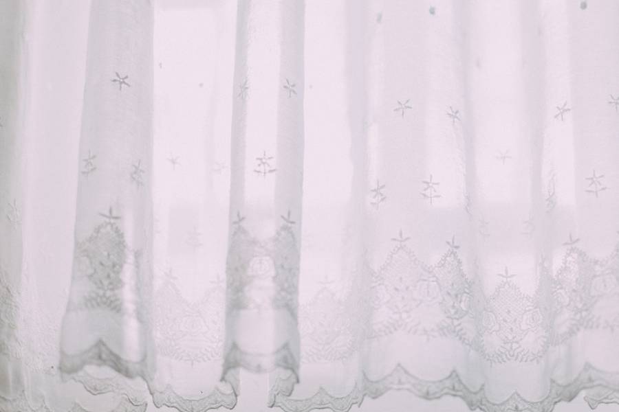 White Decor Curtain free texture